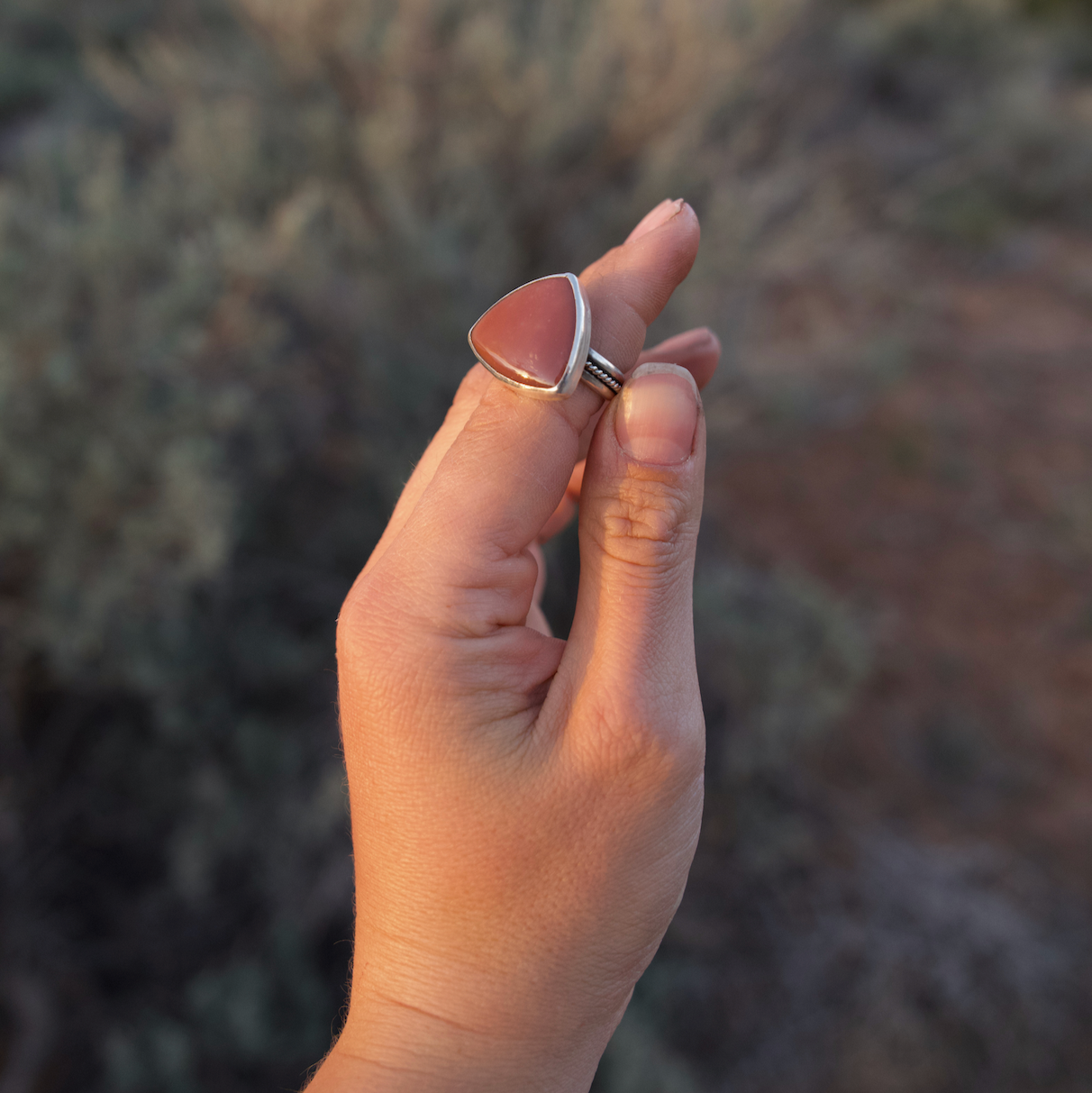 Polychrome Jasper Ring | Size 7.75