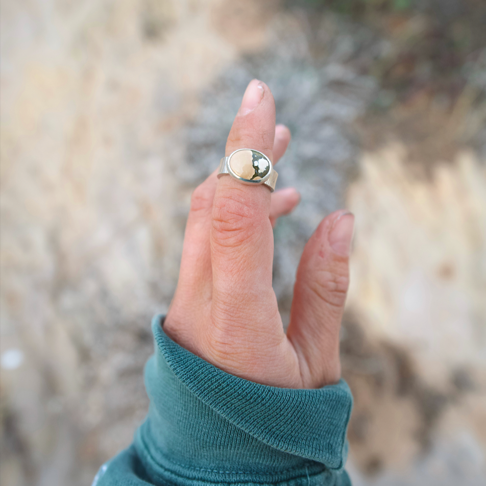 Ivory Creek Variscite Ring | Size 6