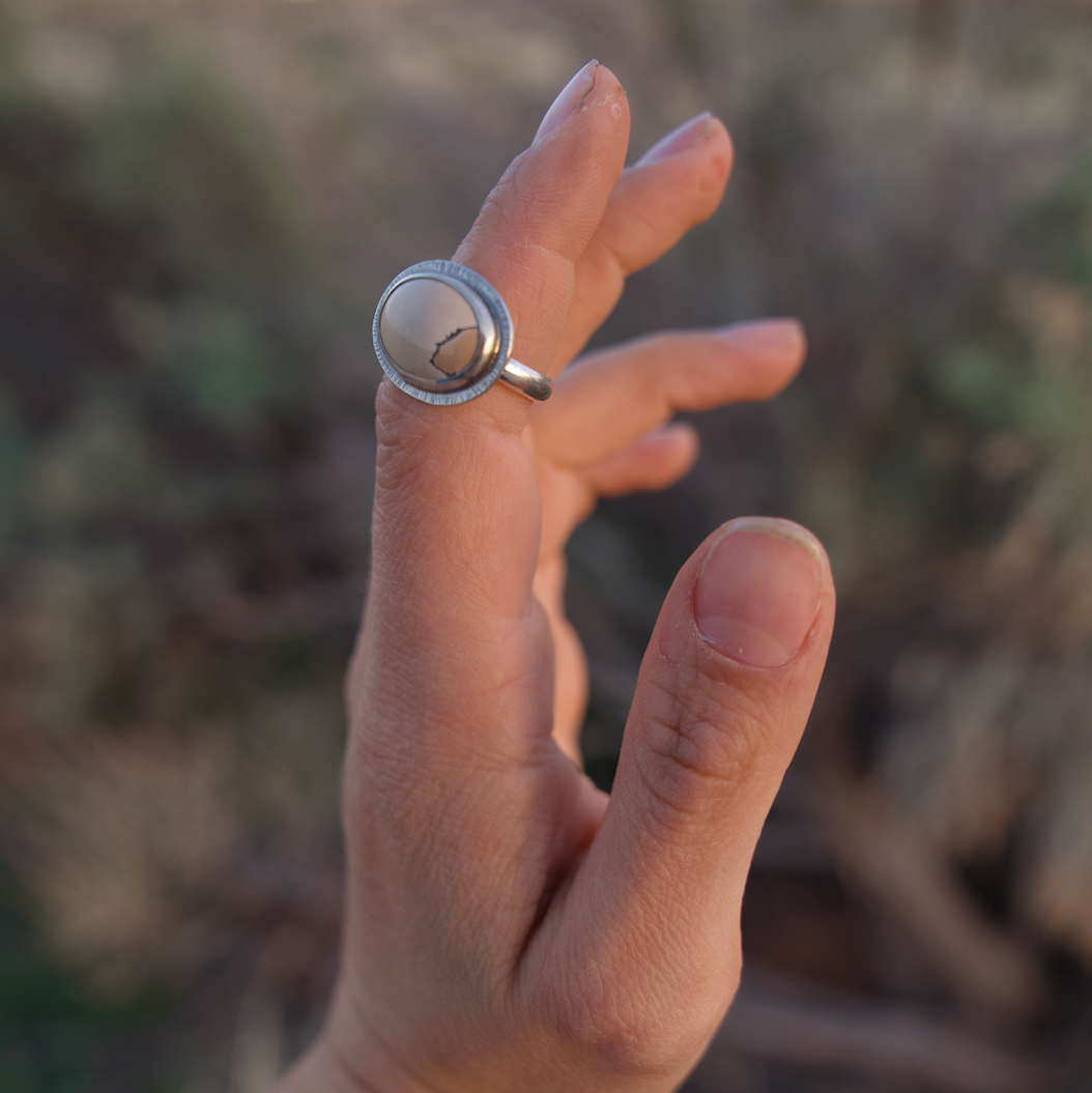 Ivory Creek Variscite Ring | Size 7.25/7.5