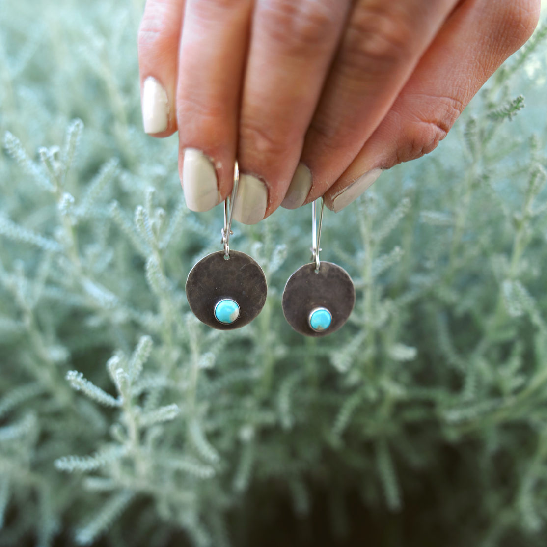 Mona Lisa Turquoise Earrings