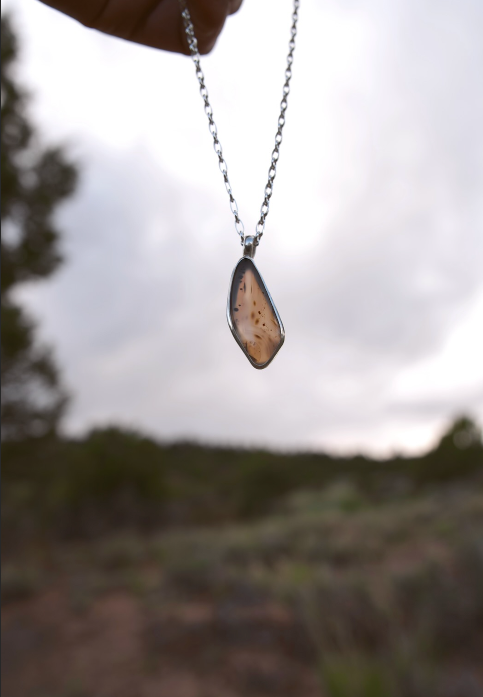 Montana Agate Pendant