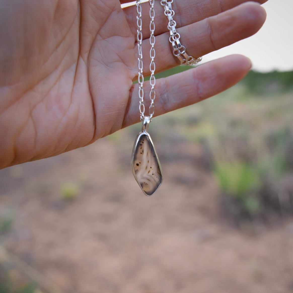 Montana Agate Pendant