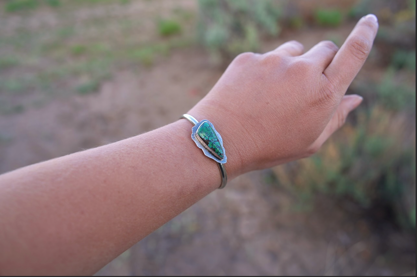 Bamboo Mtn. Turquoise Cuff | 5.5"