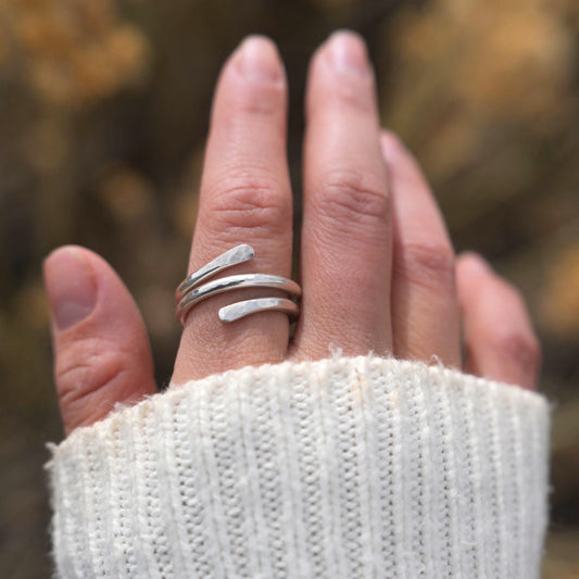 Sterling Silver Wrap Ring